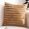 19.7in Medieval Style Jacquard Texture Pillowcase – Decorative Throw Pillow with Raw Edge Waist, Elegant Cushion Cover